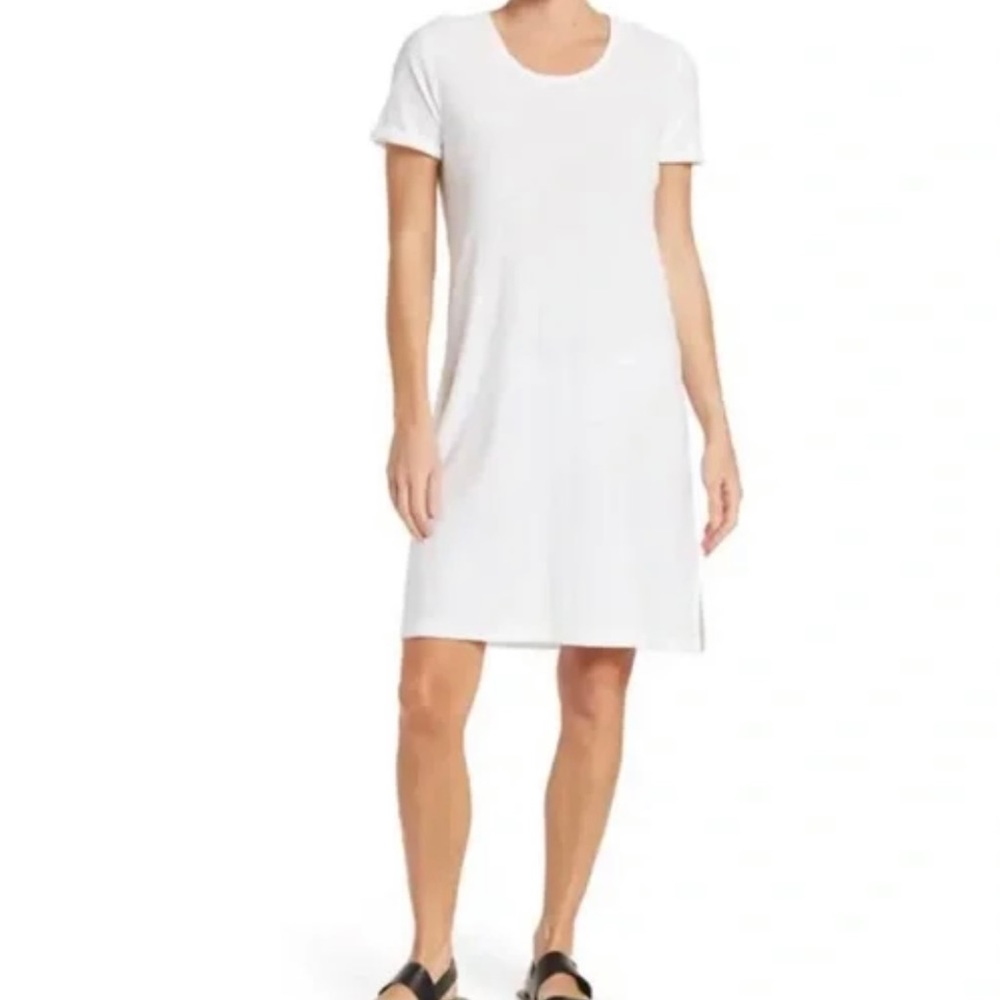 James Perse Rolled Sleeve T-Shirt Dress Size 1(Fits 0-2) New